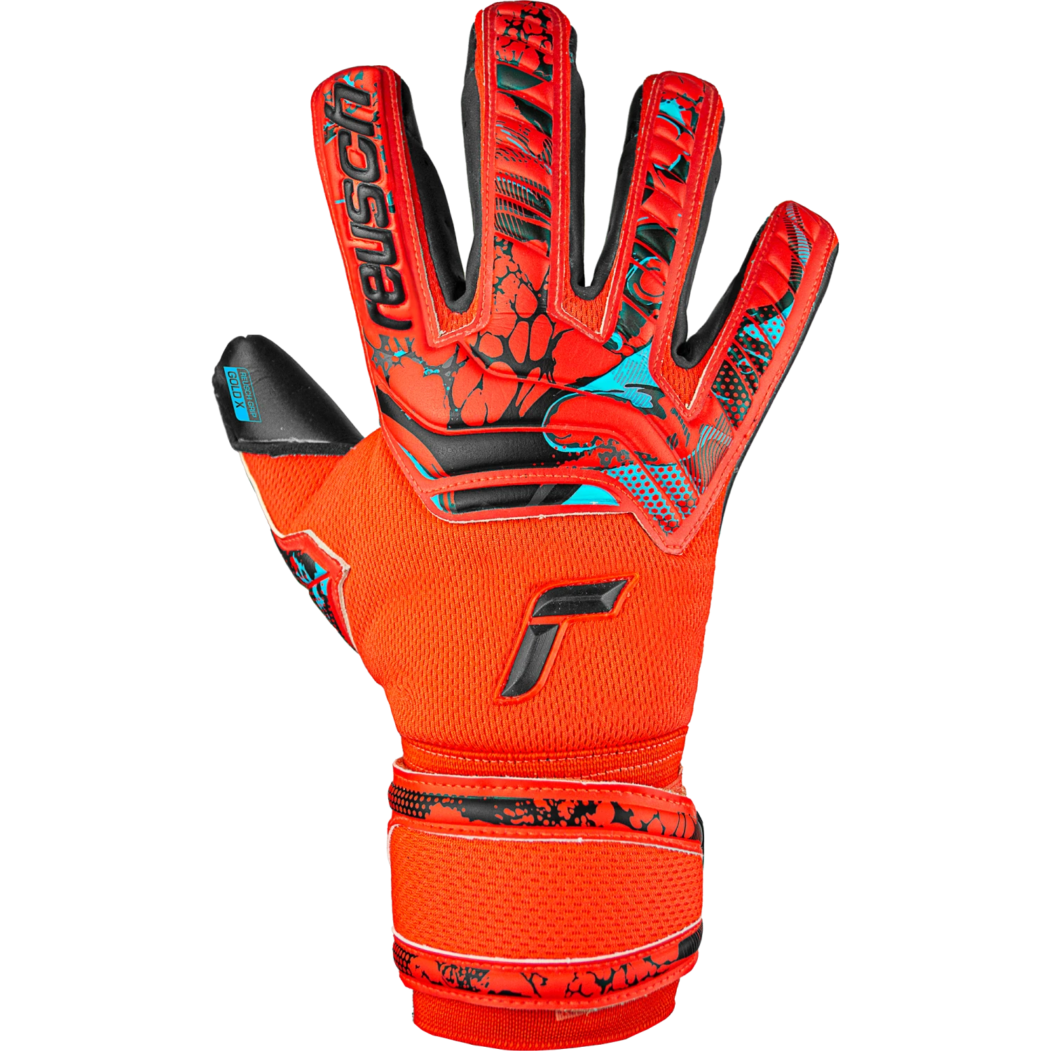 Reusch Goalkeeper Gloves Attrakt Gold X 4 Reusch Goalkeeper Gloves Attrakt Gold X - Image 2