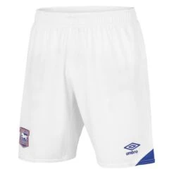 UMBRO Ipswich Town FC Mens 22/23 Home Shorts (White)