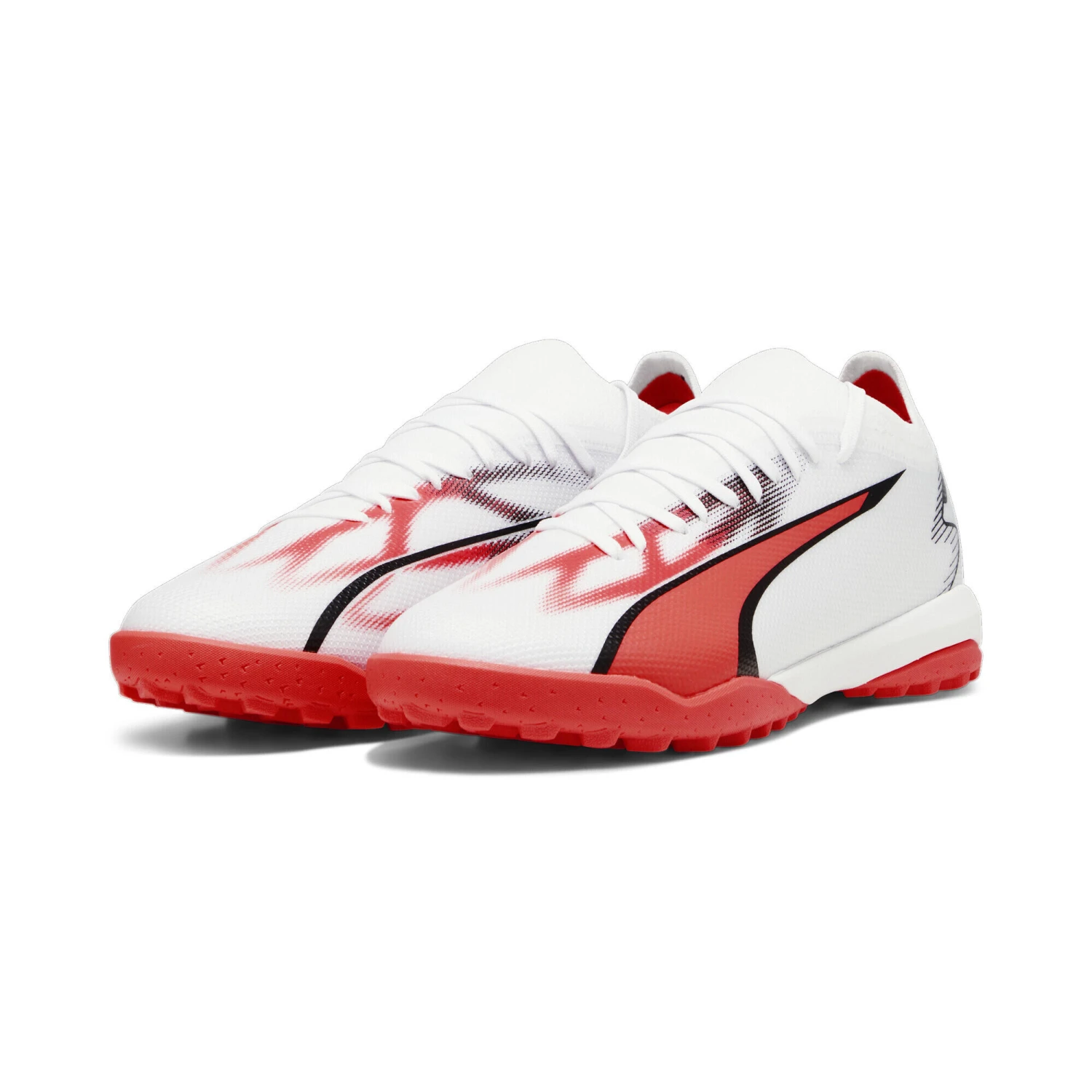 PUMA Mens ULTRA MATCH TT Football Boots - PUMA White-PUMA Black 3 PUMA Mens ULTRA MATCH TT Football Boots - PUMA White-PUMA Black