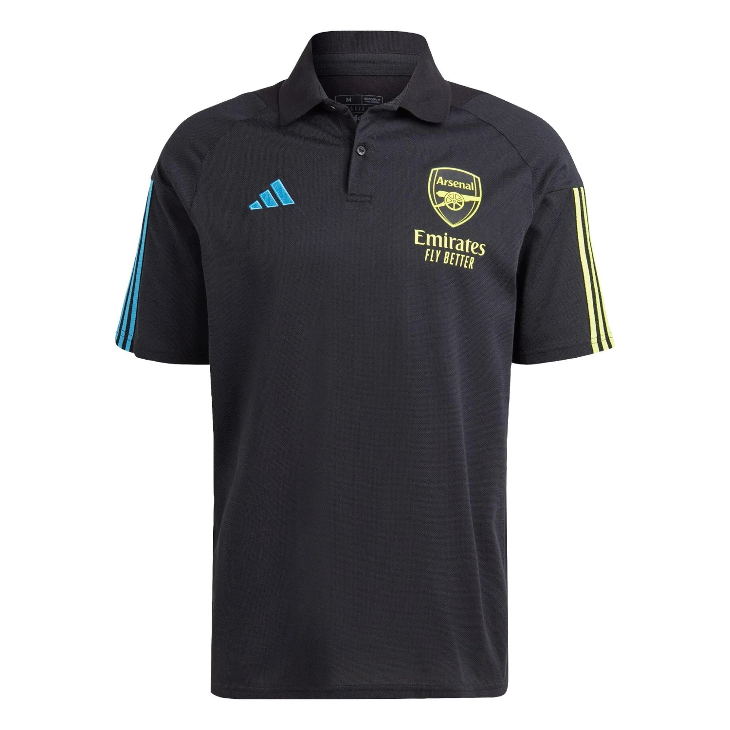 ADIDAS Arsenal Tiro 23 Cotton Polo Shirt 4 ADIDAS Arsenal Tiro 23 Cotton Polo Shirt - Image 2