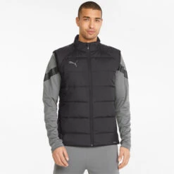 PUMA Mens TeamLIGA Football Vest Jacket