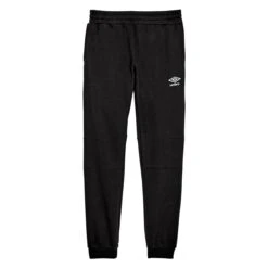 UMBRO Mens Core Skinny Jogging Bottoms (Black/White)