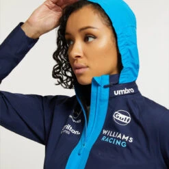 UMBRO Womens/Ladies ´23 Williams Racing Performance Jacket (Peacoat/Diva Blue) -Palmeiras Shop k24f0f696e3908c8146d2a444a2e98274