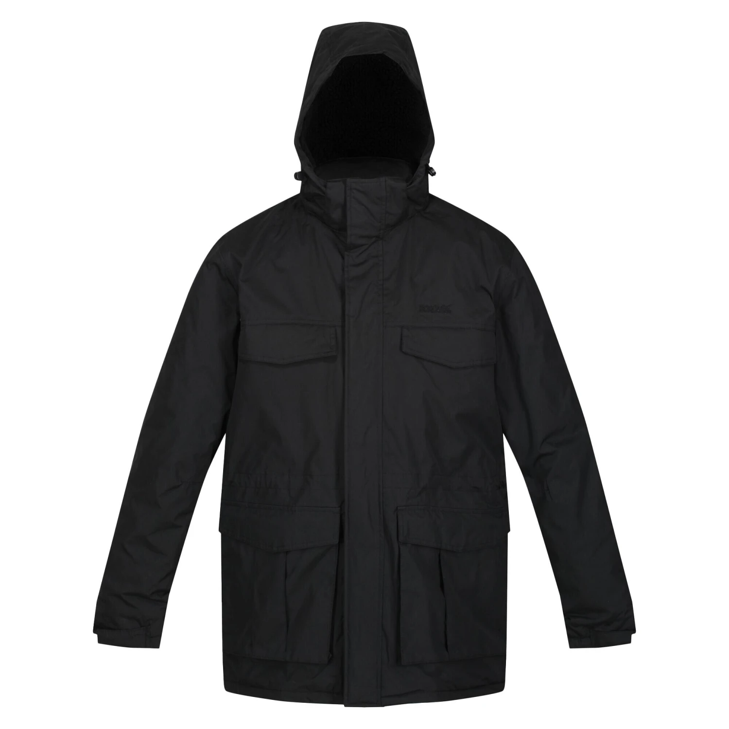 Regatta Mens Palben Waterproof Parka (Black/Black) 3 Regatta Mens Palben Waterproof Parka (Black/Black)