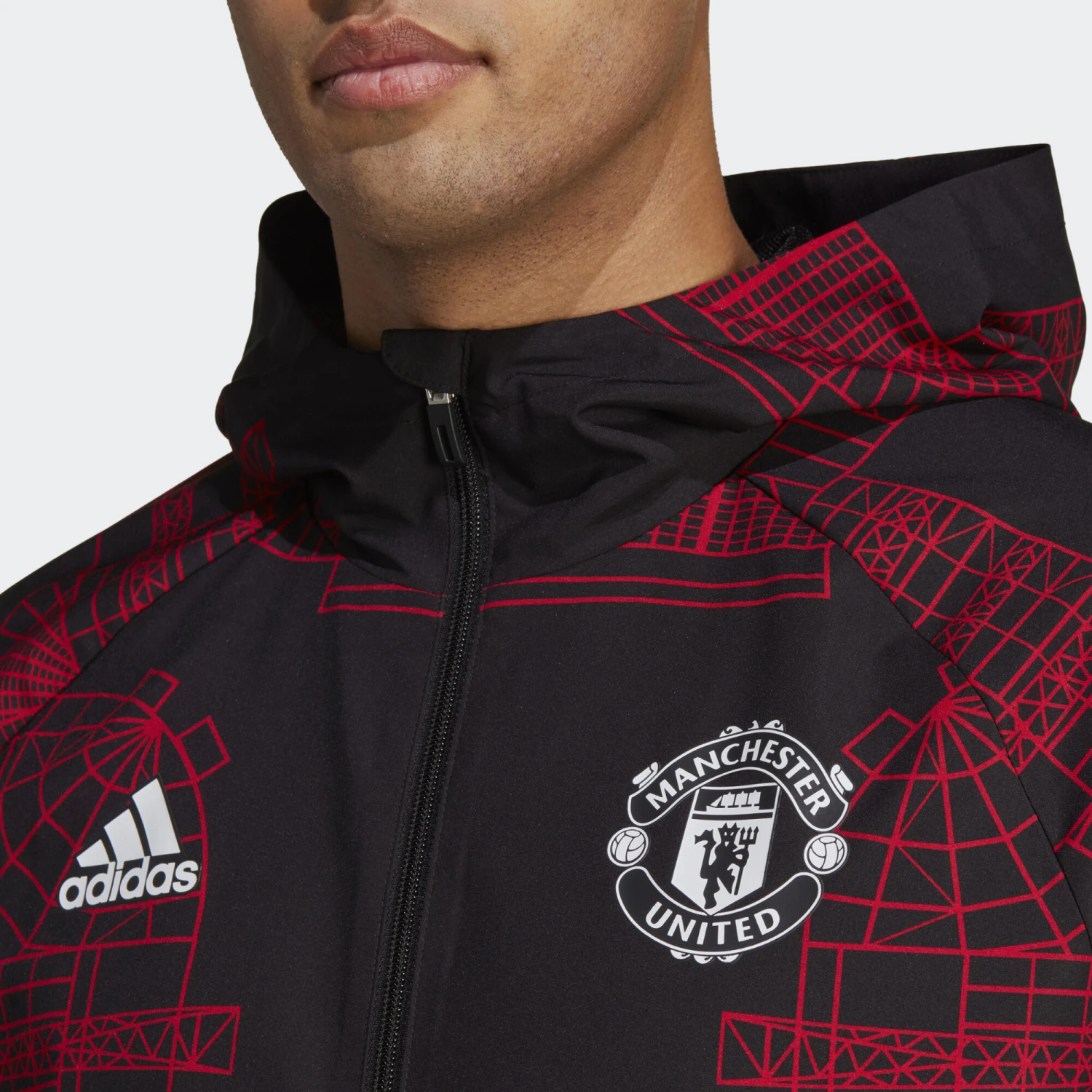 ADIDAS Manchester United Windbreaker 7 ADIDAS Manchester United Windbreaker - Image 5