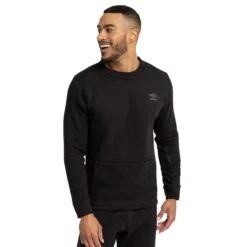 UMBRO Mens Pro Elite Fleece Sweatshirt (Black) 7 UMBRO Mens Pro Elite Fleece Sweatshirt (Black) -Palmeiras Shop k2e6d971c590aee9719117fcce9bb686f