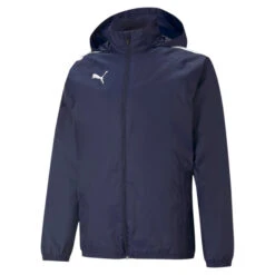 PUMA Mens TeamLIGA All-Weather Football Jacket - Peacoat