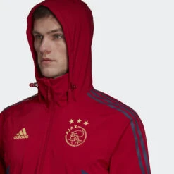 ADIDAS Ajax Amsterdam Condivo 22 Storm Jacket -Palmeiras Shop k335b78b6c34790834699a531f7dcfa88