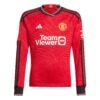 ADIDAS Manchester United 23/24 Long Sleeve Home Jersey Kids -Palmeiras Shop k3615abd393ca92e9ddb6c669c0f11176