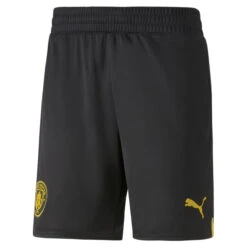 PUMA Mens Manchester City F.C. 22/23 Replica Shorts - Black
