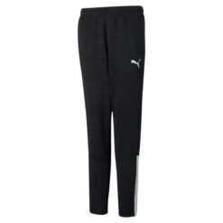 PUMA Kids TeamLIGA Training Youth Football Pants Trousers - Black