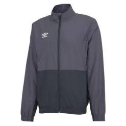 UMBRO Mens Woven Training Jacket (High Rise Grey/Carbon) -Palmeiras Shop k4c53771b560ec5b5845be71dc81994c3