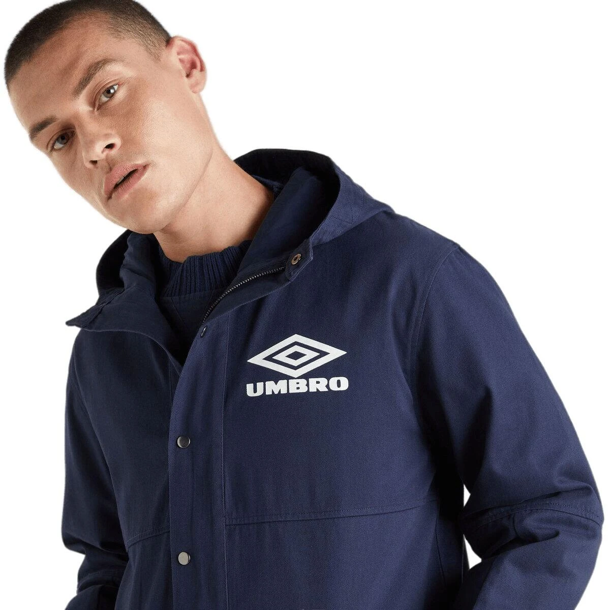 UMBRO Mens Drill Parka (Dark Navy) 6 UMBRO Mens Drill Parka (Dark Navy) - Image 4