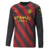 PUMA Mens Manchester City F.C. Away 22/23 Replica Long Sleeve Jersey - Black -Palmeiras Shop k579df41fc7c5e8798ee74856f341b2d4