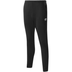 UMBRO Mens Tapered Jogging Bottoms (Black)