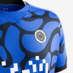 Kipsta Short-Sleeved Football Shirt Viralto II - Blue/Black/White -Palmeiras Shop k68640c0e87f44a0e4fbf1c3594bea60a