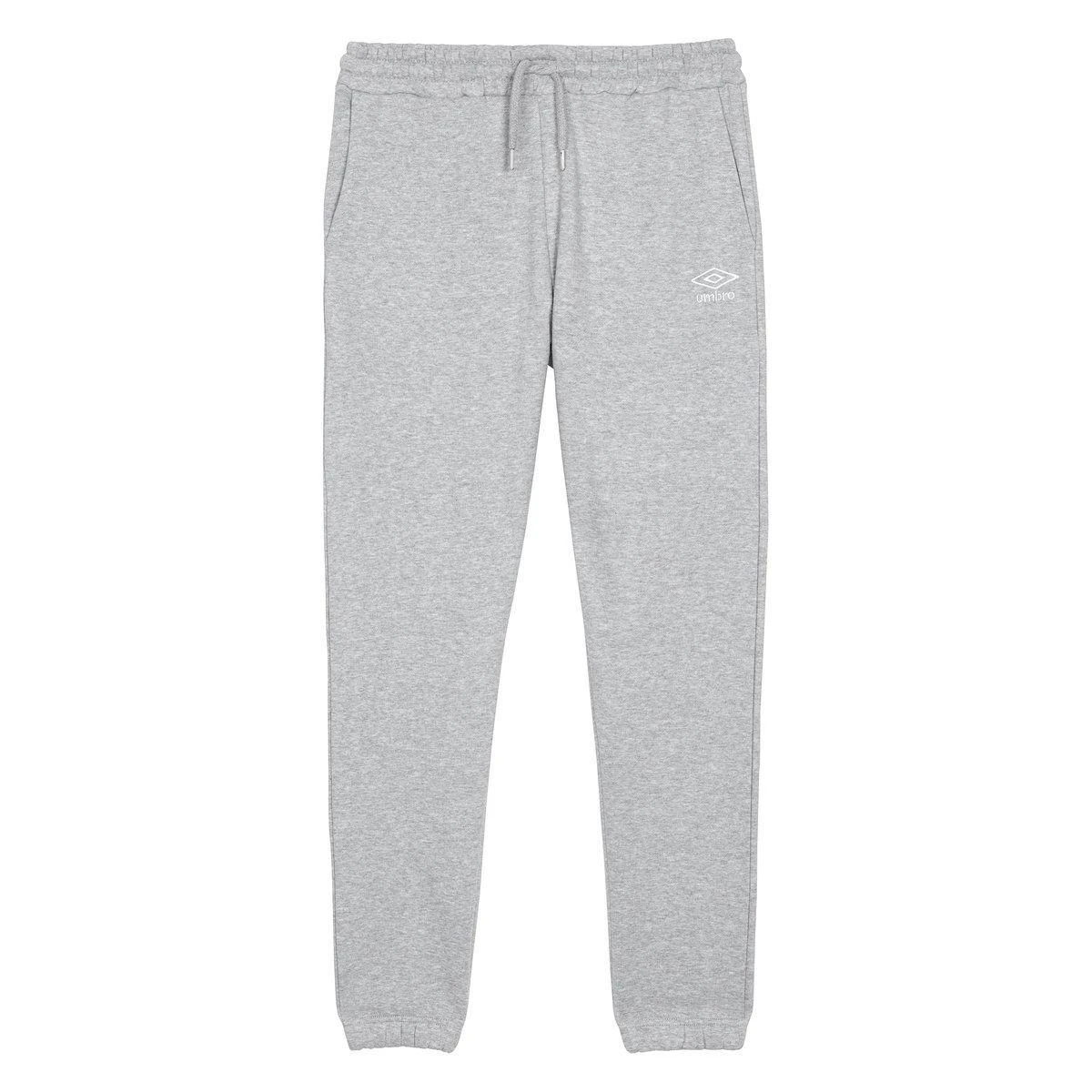 UMBRO Womens/Ladies Core Jogging Bottoms (Grey Marl/White) 3 UMBRO Womens/Ladies Core Jogging Bottoms (Grey Marl/White)