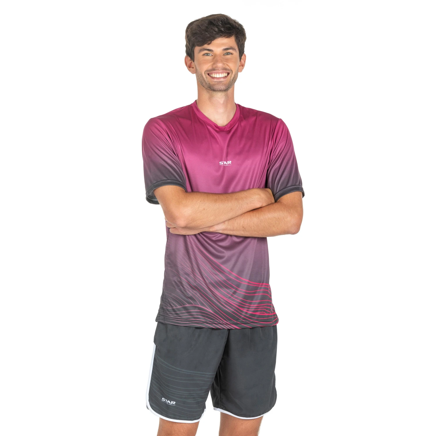 T SHIRT HOMME STAR BY GL BEACH SPORTS 4 T SHIRT HOMME STAR BY GL BEACH SPORTS - Image 2