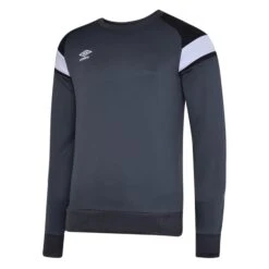 UMBRO Mens Fleece Sweatshirt (Carbon/Black/Brilliant White) -Palmeiras Shop k7e305876973bce9c099c2b556f9544a5