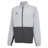 UMBRO Mens Woven Training Jacket (High Rise Grey/Carbon) -Palmeiras Shop k8258520cfd90df2165393288319d174c