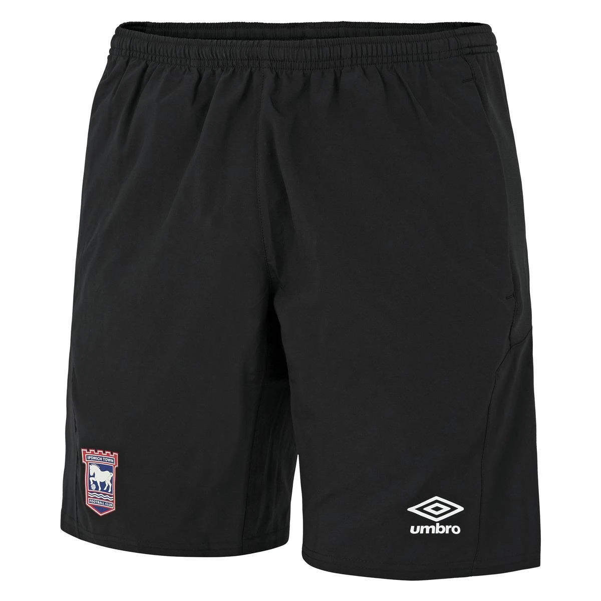 UMBRO Ipswich Town FC Mens 20222023 Woven Shorts (Black) 3 UMBRO Ipswich Town FC Mens 20222023 Woven Shorts (Black)