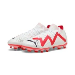 Puma Adult FG/AG Future Pro - White/Red -Palmeiras Shop k8724674075df3f828558acd0f9cc24d8