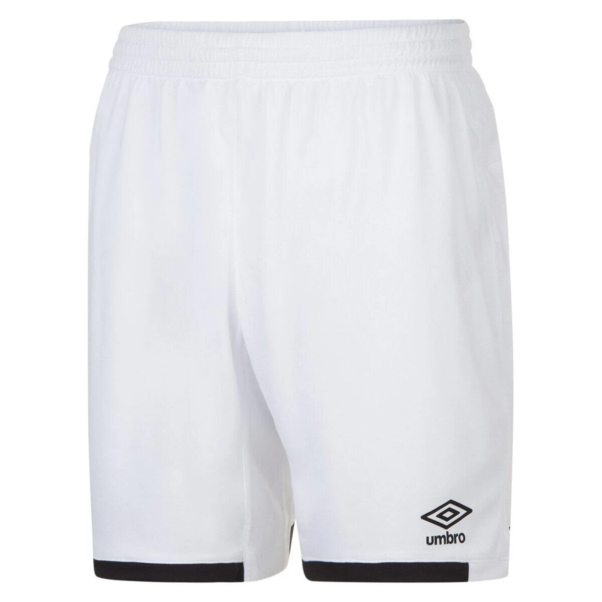 UMBRO Unisex Adult Stacked Logo Shorts (Black/White) 6 UMBRO Unisex Adult Stacked Logo Shorts (Black/White) - Image 4