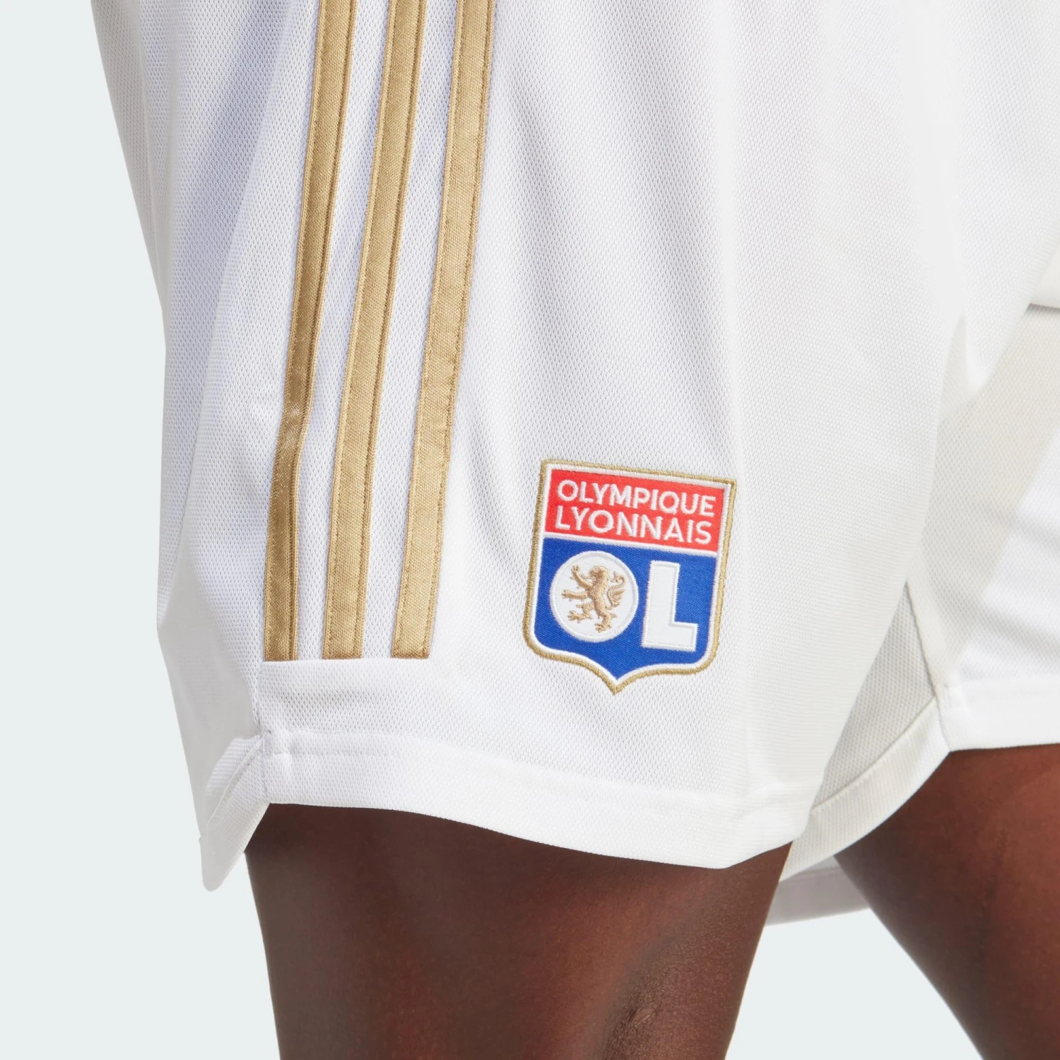 ADIDAS Olympique Lyonnais 23/24 Home Shorts 6 ADIDAS Olympique Lyonnais 23/24 Home Shorts - Image 4