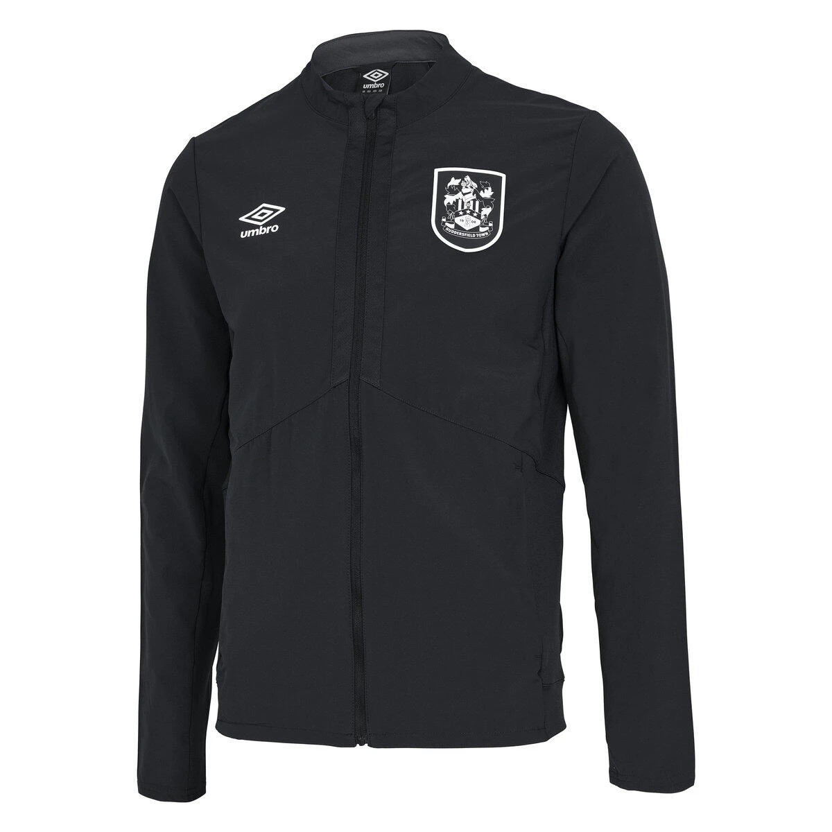 UMBRO Huddersfield Town AFC Mens 22/23 Presentation Jacket (Black/Carbon) 3 UMBRO Huddersfield Town AFC Mens 22/23 Presentation Jacket (Black/Carbon)