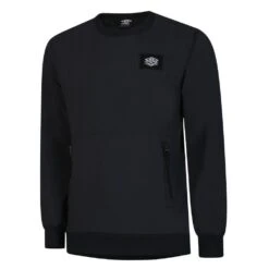 UMBRO Mens Pro Training Sweatshirt (Black)
