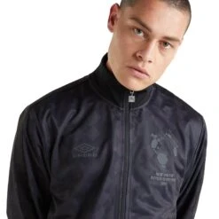 UMBRO Mens New Order Celebration Jacket (Black) -Palmeiras Shop k9df5e30b55fb64ef6435483a42f058e0