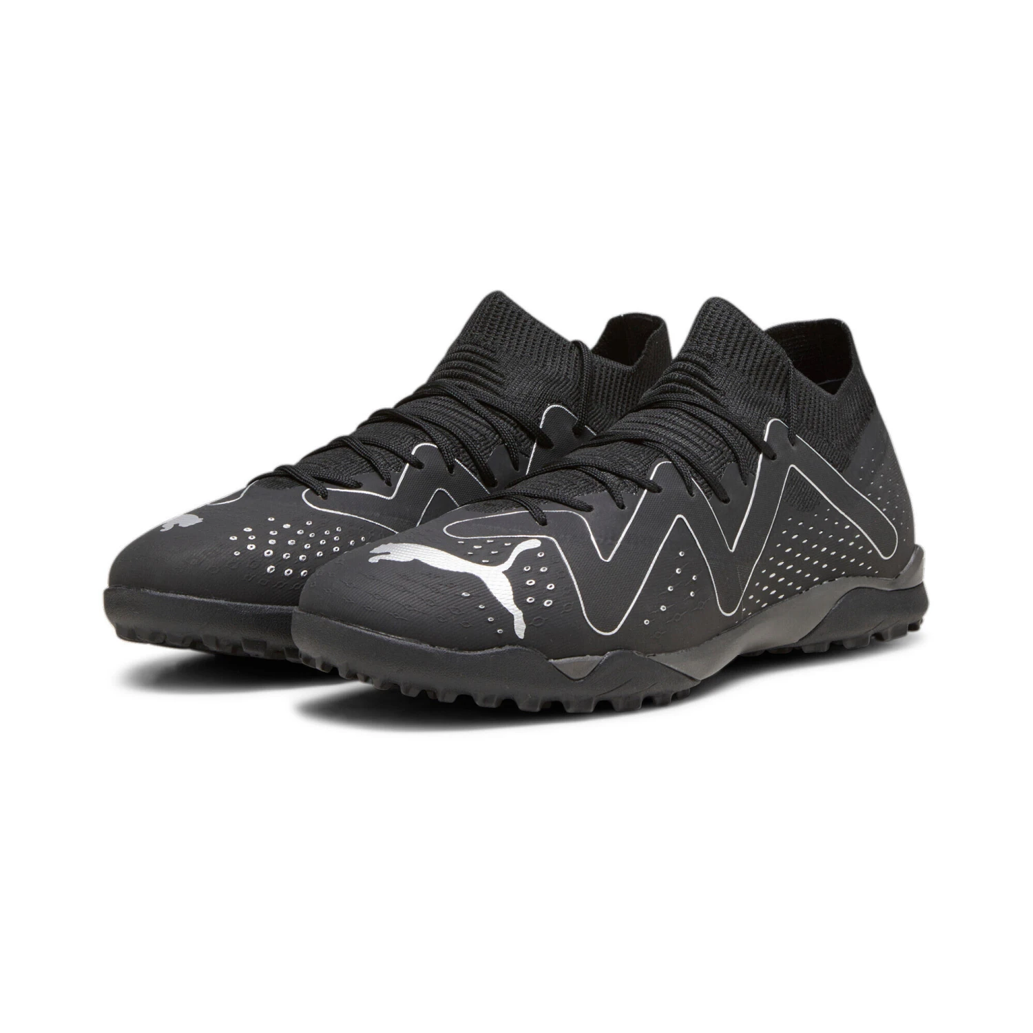 PUMA Mens FUTURE MATCH TT Football Boots - PUMA Black 3 PUMA Mens FUTURE MATCH TT Football Boots - PUMA Black - Image 2