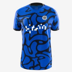 Kipsta Short-Sleeved Football Shirt Viralto II - Blue/Black/White -Palmeiras Shop ka269154bbd7fa1eb7a44b26bdf97e058