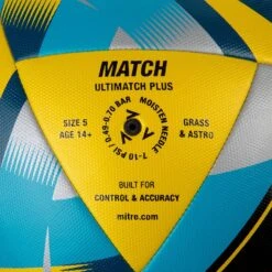 Mitre Match Football (White/Blue/Black) -Palmeiras Shop kaaba729e335eba17c661af1878bfc3c1