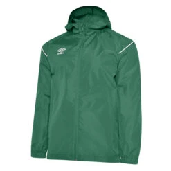 UMBRO Childrens/Kids Hooded Waterproof Jacket (Black/Carbon/Brilliant White) -Palmeiras Shop kb1fc7fb39ee1a4ece6b9e50d00ba8960