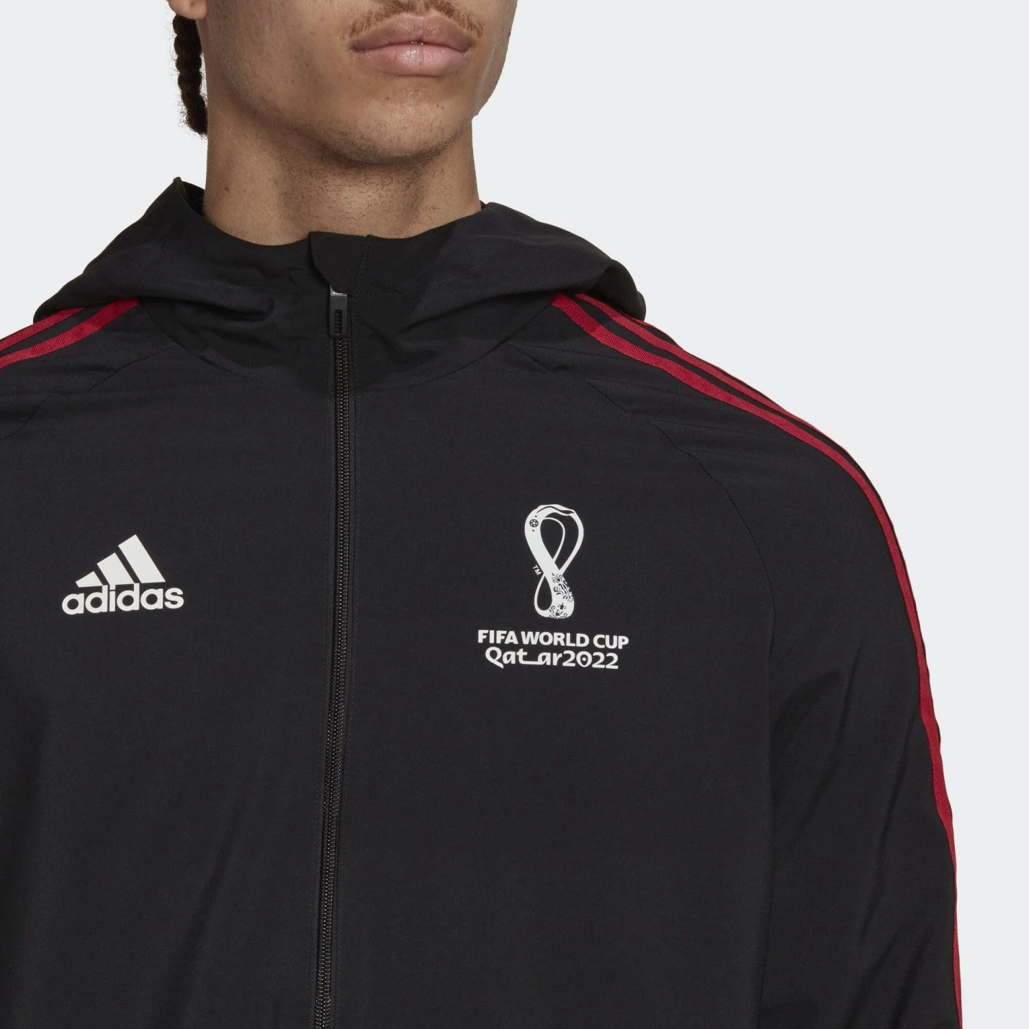 ADIDAS FIFA World Cup 2022™ Official Emblem Woven Jacket 6 ADIDAS FIFA World Cup 2022™ Official Emblem Woven Jacket - Image 4