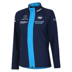 UMBRO Womens/Ladies ´23 Williams Racing Performance Jacket (Peacoat/Diva Blue)