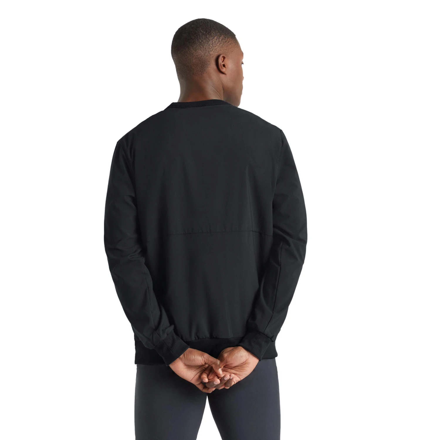 UMBRO Mens Pro Training Sweatshirt (Black) 5 UMBRO Mens Pro Training Sweatshirt (Black) - Image 3