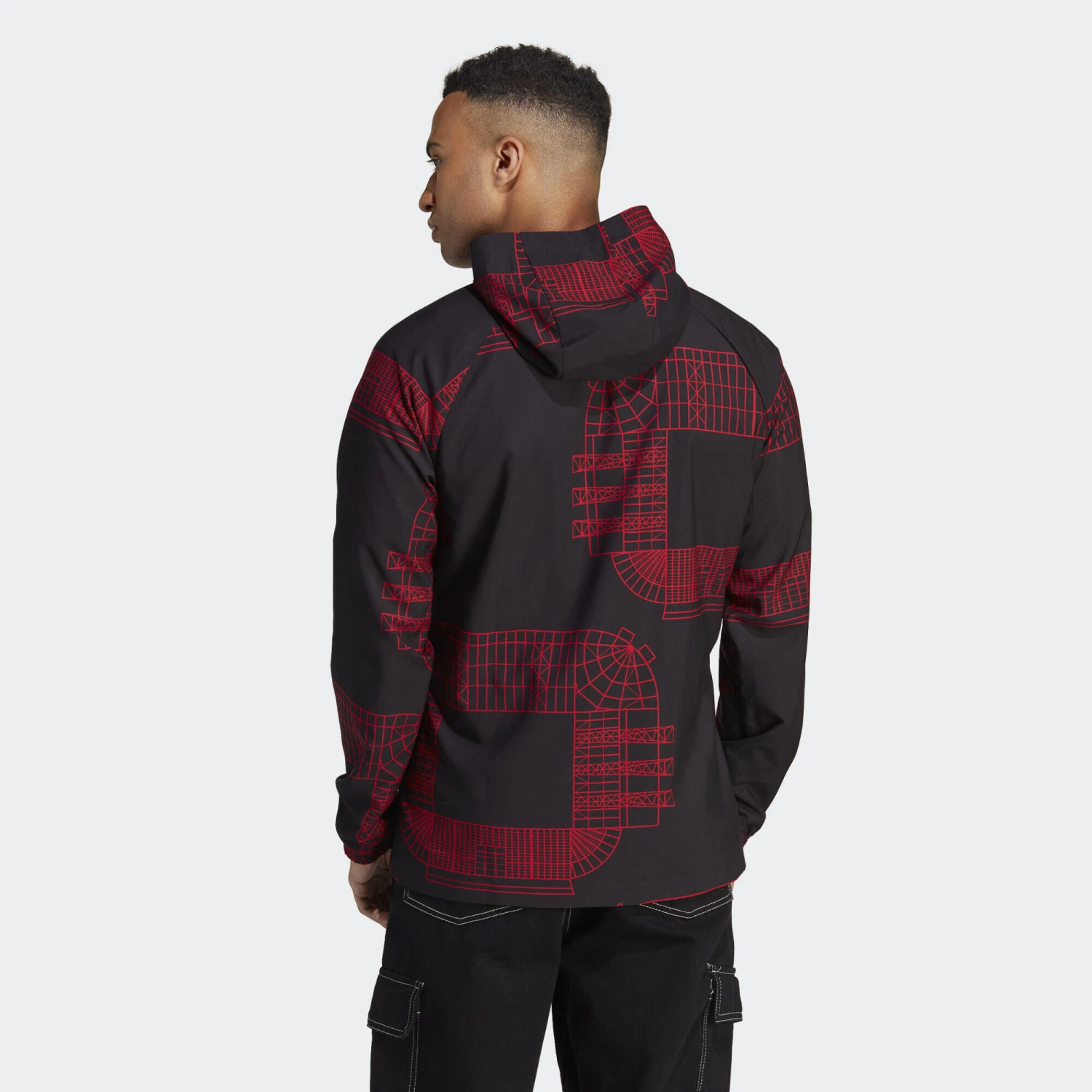 ADIDAS Manchester United Windbreaker 6 ADIDAS Manchester United Windbreaker - Image 4