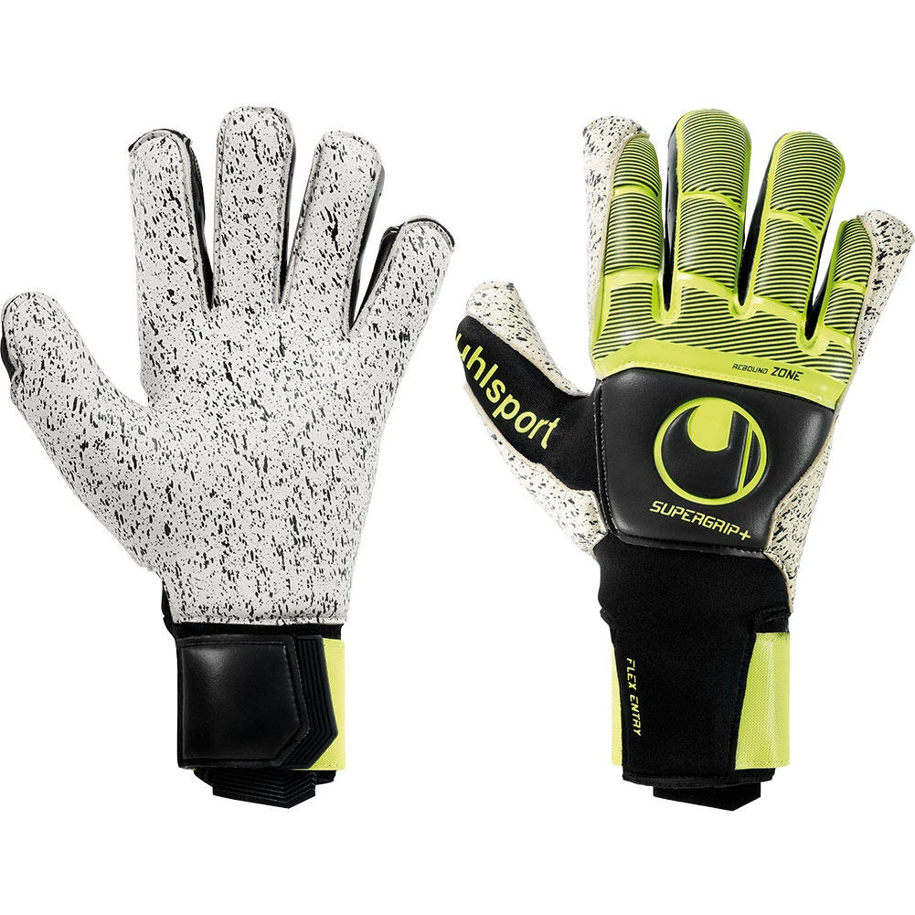 Uhlsport Supergrip + Flex Frame Carbon Goalkeeper Gloves 6 Uhlsport Supergrip + Flex Frame Carbon Goalkeeper Gloves - Image 4