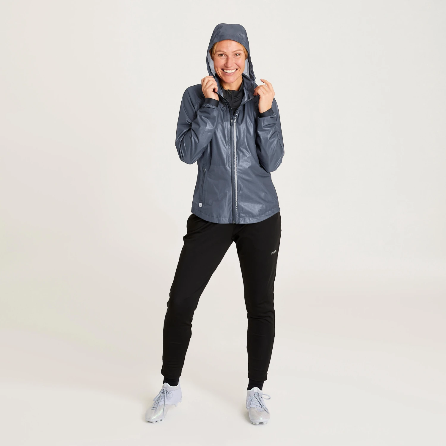 Kipsta Women's Football Rain Jacket 17 Kipsta Women's Football Rain Jacket - Image 15