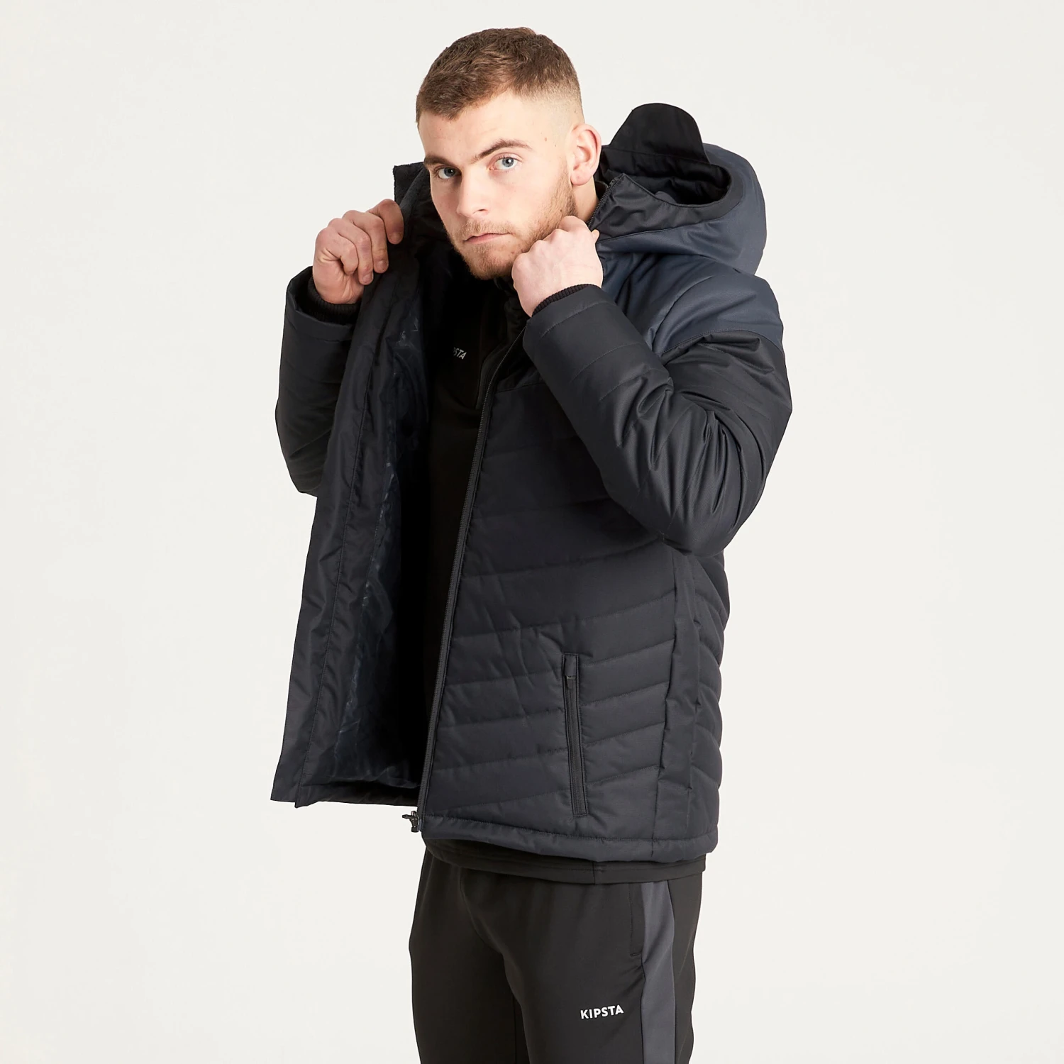 Kipsta Adult Short Football Jacket 15 Kipsta Adult Short Football Jacket - Image 13