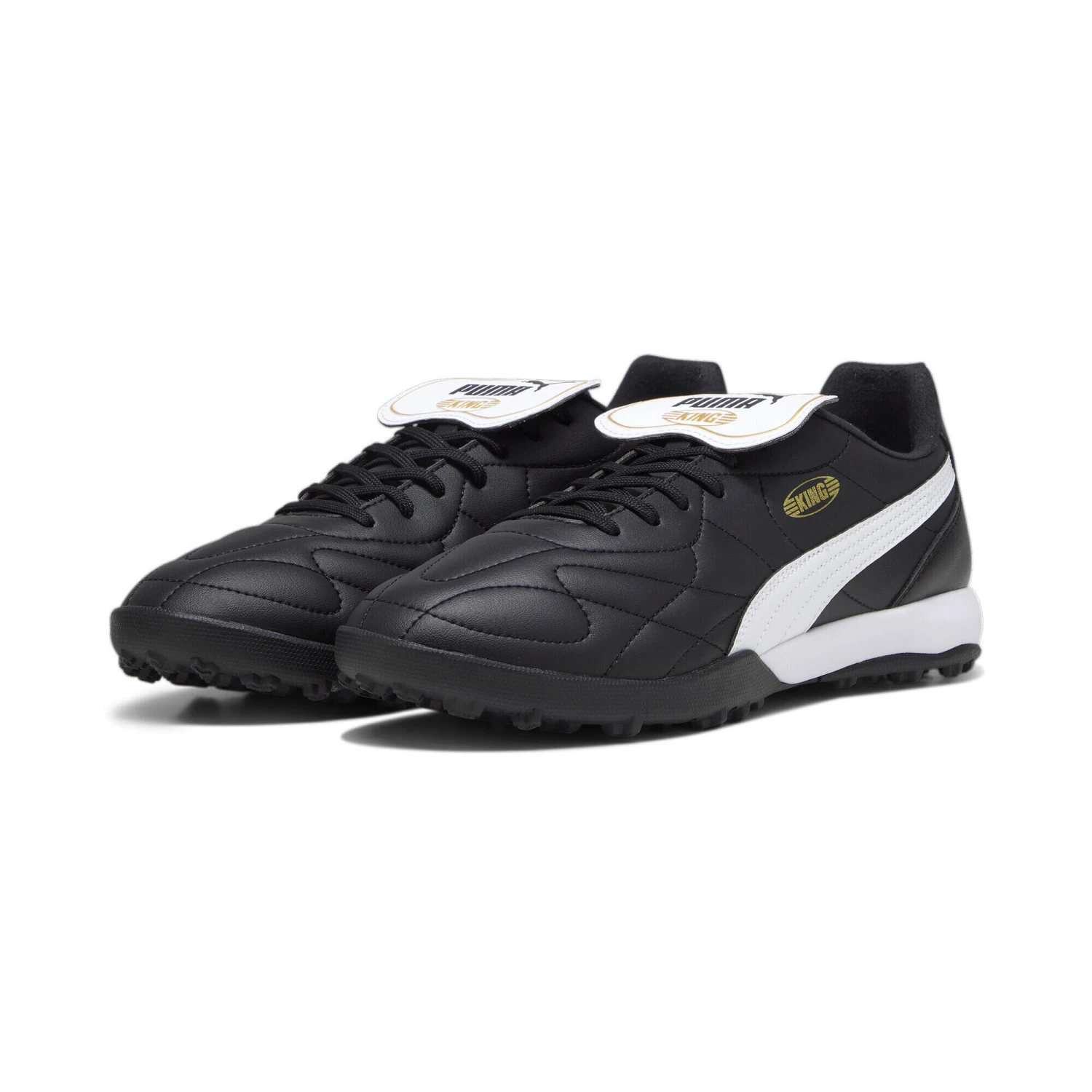 PUMA Mens KING TOP TT Football Boots - PUMA Black-PUMA White 3 PUMA Mens KING TOP TT Football Boots - PUMA Black-PUMA White