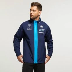 UMBRO Mens 23 Williams Racing Performance Jacket (Peacoat/Diva Blue) 9 UMBRO Mens 23 Williams Racing Performance Jacket (Peacoat/Diva Blue) -Palmeiras Shop kdf47bad13fc15cad15421464918df382