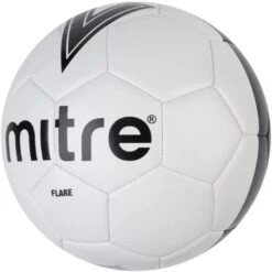 Mitre FLARE L30P FOOTBALL WHITE/BLACK SIZE 5