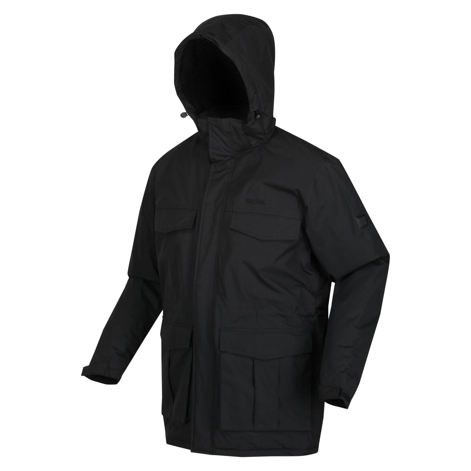 Regatta Mens Palben Waterproof Parka (Black/Black) 5 Regatta Mens Palben Waterproof Parka (Black/Black) - Image 3