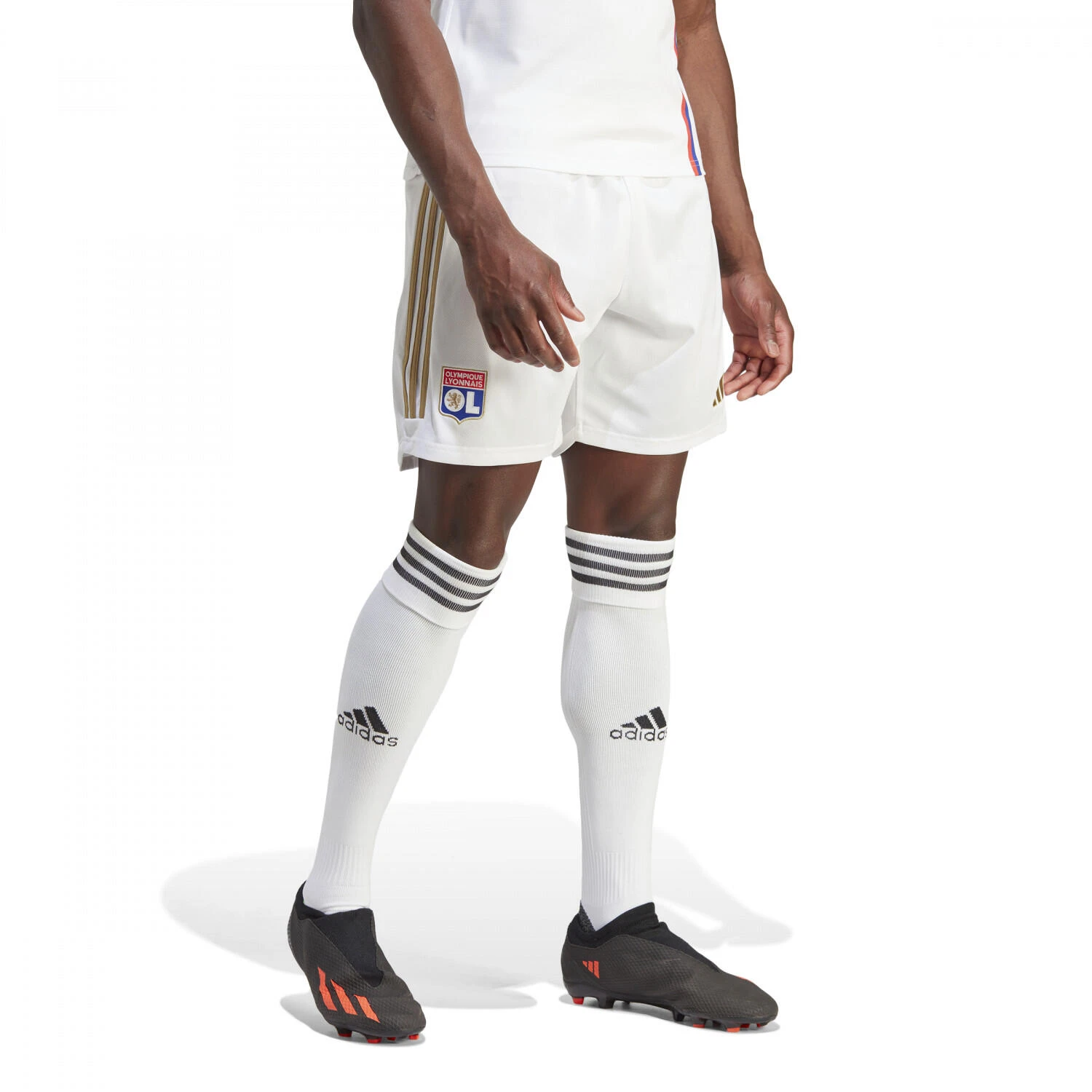 ADIDAS Olympique Lyonnais 23/24 Home Shorts 8 ADIDAS Olympique Lyonnais 23/24 Home Shorts - Image 6