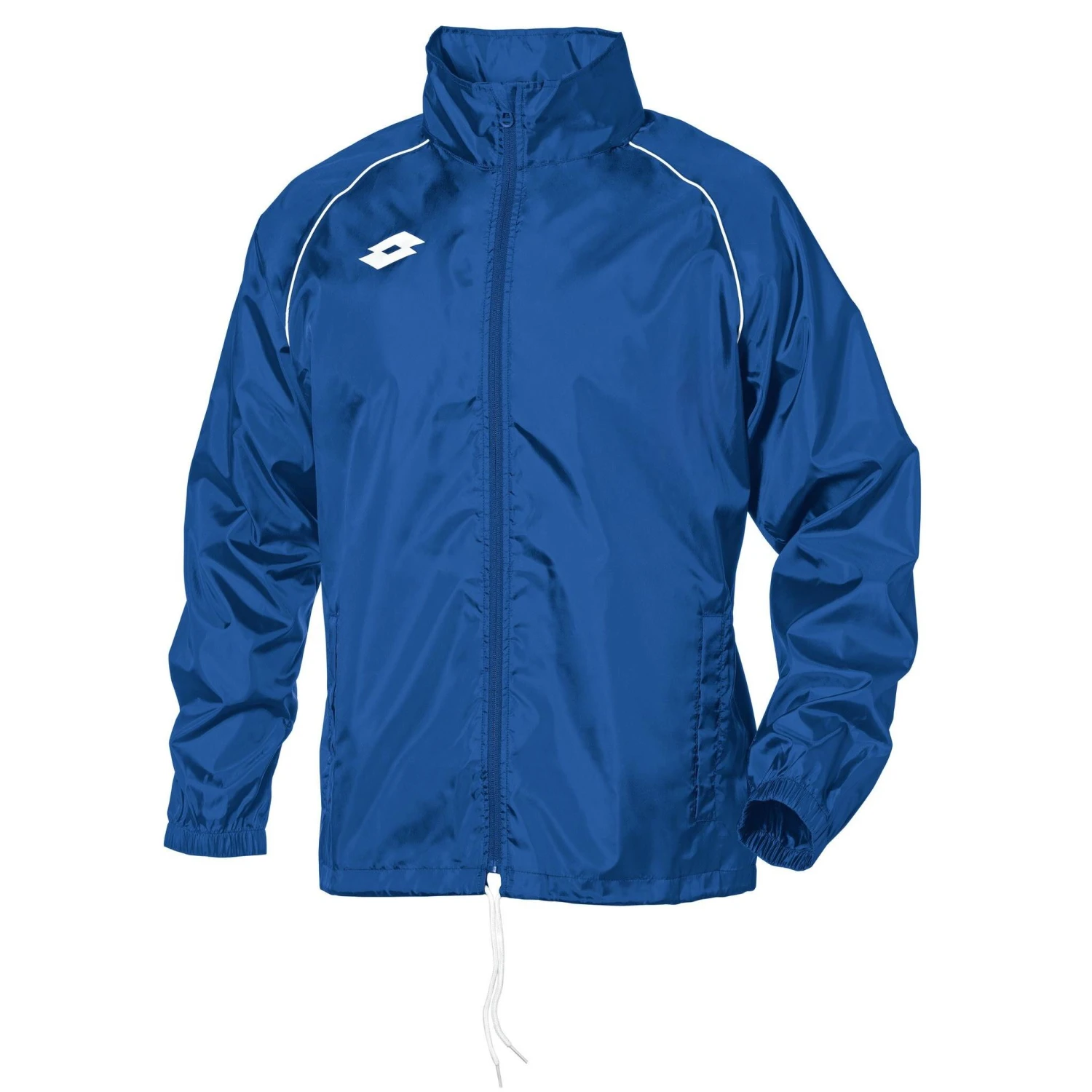 Lotto Junior Unisex Delta Rain Jacket (Royal/White) 3 Lotto Junior Unisex Delta Rain Jacket (Royal/White)
