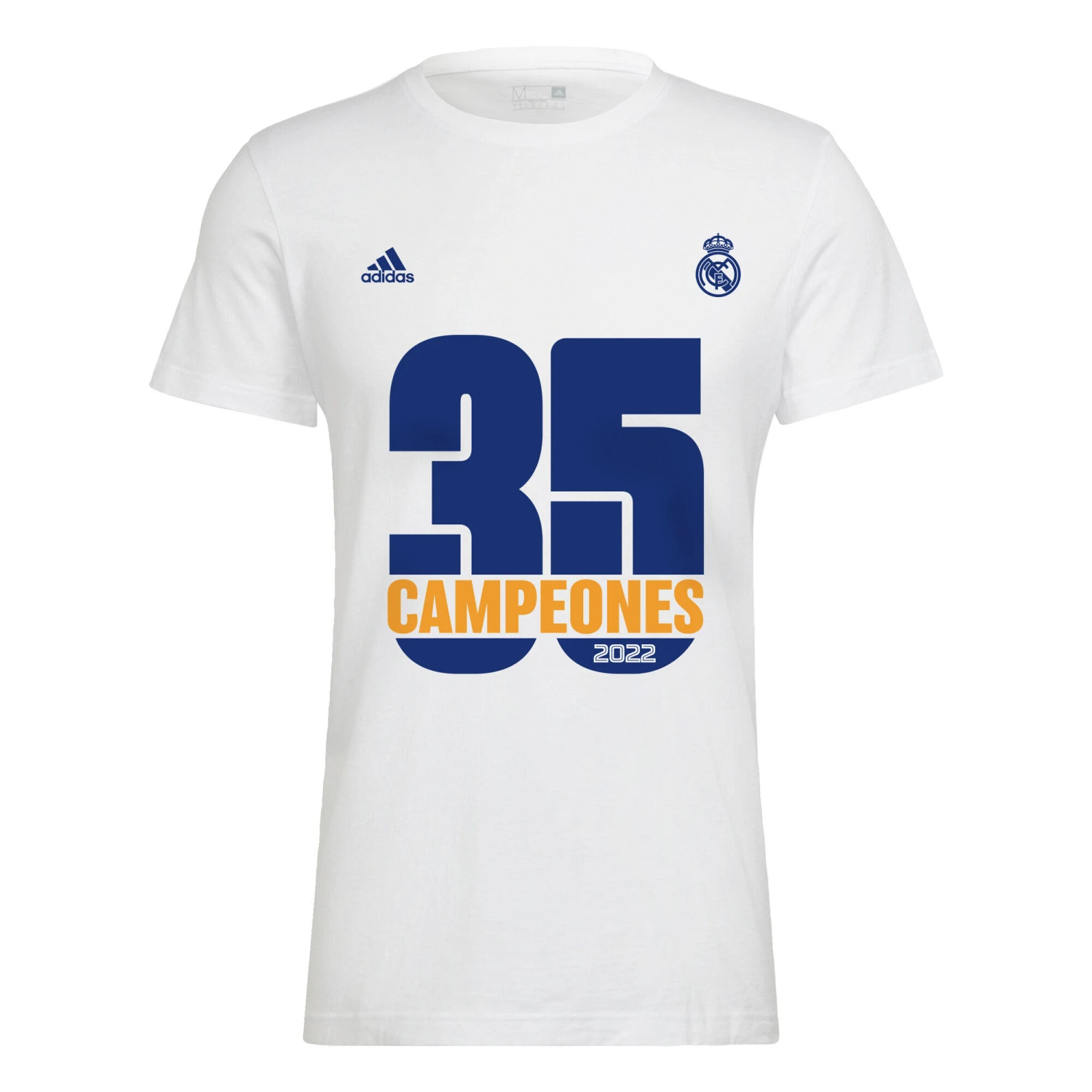 ADIDAS Real Madrid 2022 Winner Tee 4 ADIDAS Real Madrid 2022 Winner Tee - Image 2