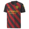 PUMA Kids Manchester City F.C. Away 22/23 Replica Jersey Youth - Black -Palmeiras Shop kf5dd1c31c7e76c64759e40fe98d2888c